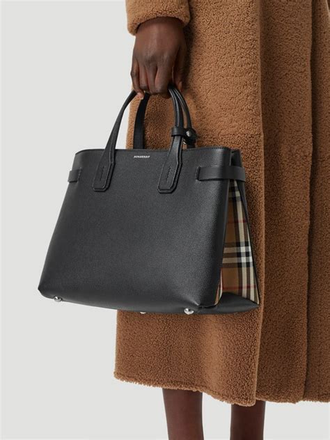 burberry medium banner handbag in vintage check|bloomingdale's burberry banner.